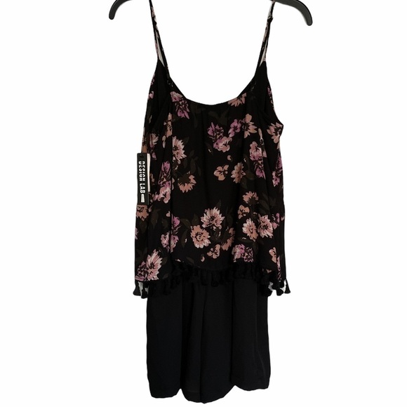 Women’s Romper,Floral,Fringe trims,Size M - Picture 7 of 11